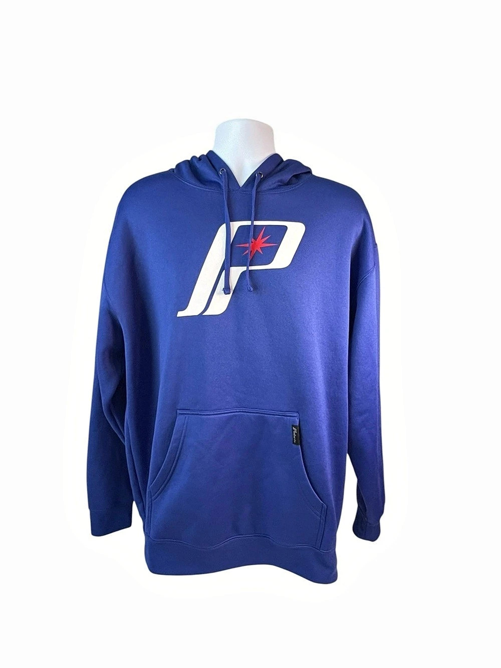 Polaris Men's Logo Hoodie Blue Pullover XL